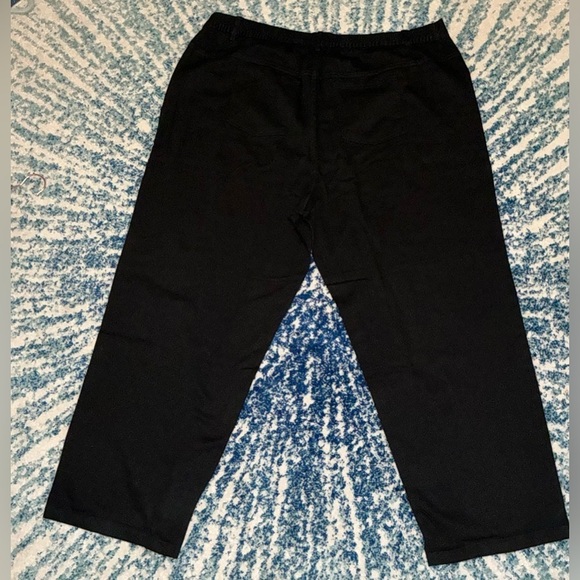 Woman Within Classic Fit  Black Denim Pants (NWOT) - Picture 5 of 8